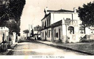 Marengo - Mairie et Eglise